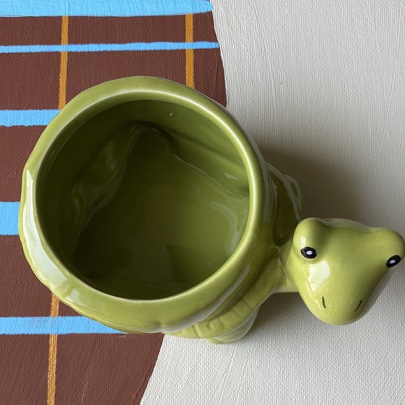 NWT Turtle Ceramic Succulent Planter Tillie the 🐢 - Picture 7 of 8